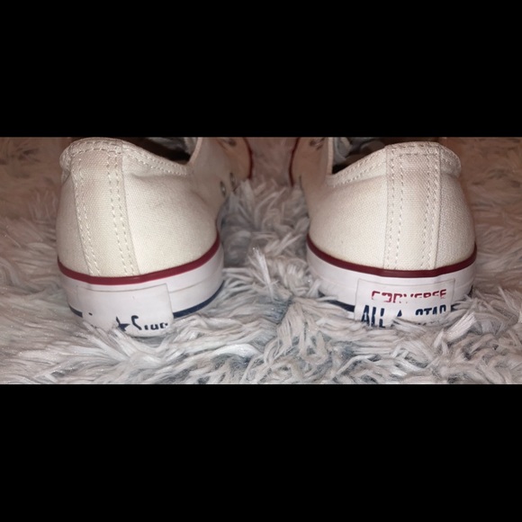 🛹Converse 10 White Low Top All-Star Shoes🛹 - Picture 9 of 11